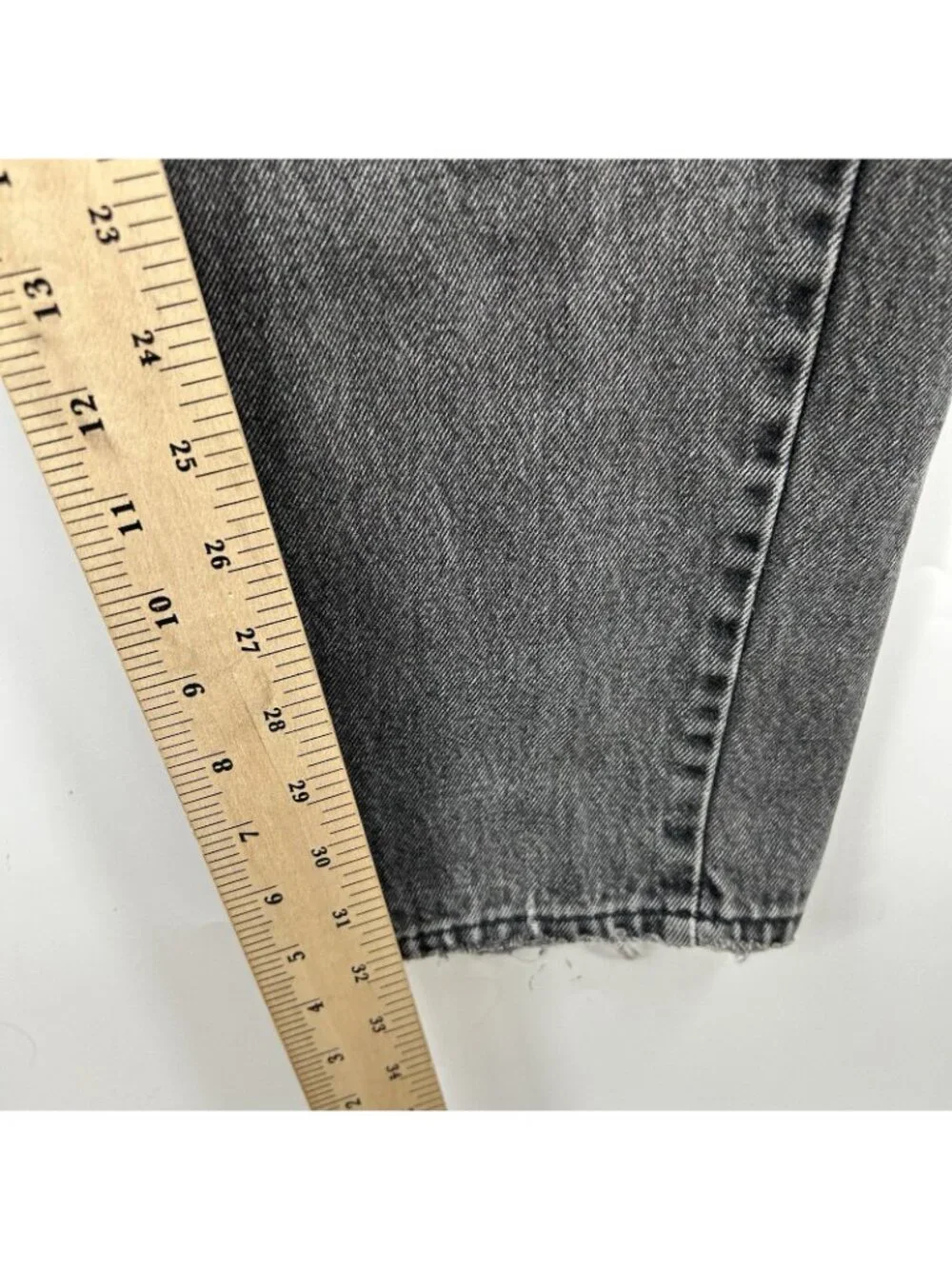 VTG 90s Levis 550 Orange Tab Mens 38x34 Relaxed Fit Tapered Leg Black Jeans USA